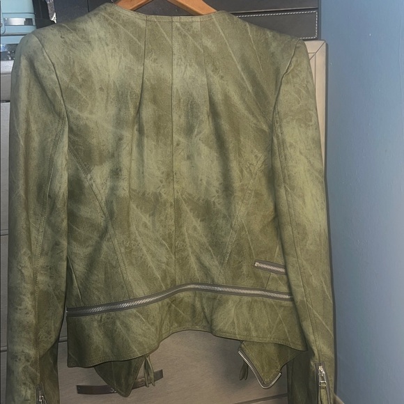 Stylish Green Women's Jacket - Picture 4 of 6